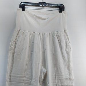 Soft Surroundings Fold Over Waist Pants Wide leg